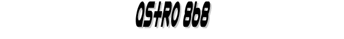 Astro 868 font